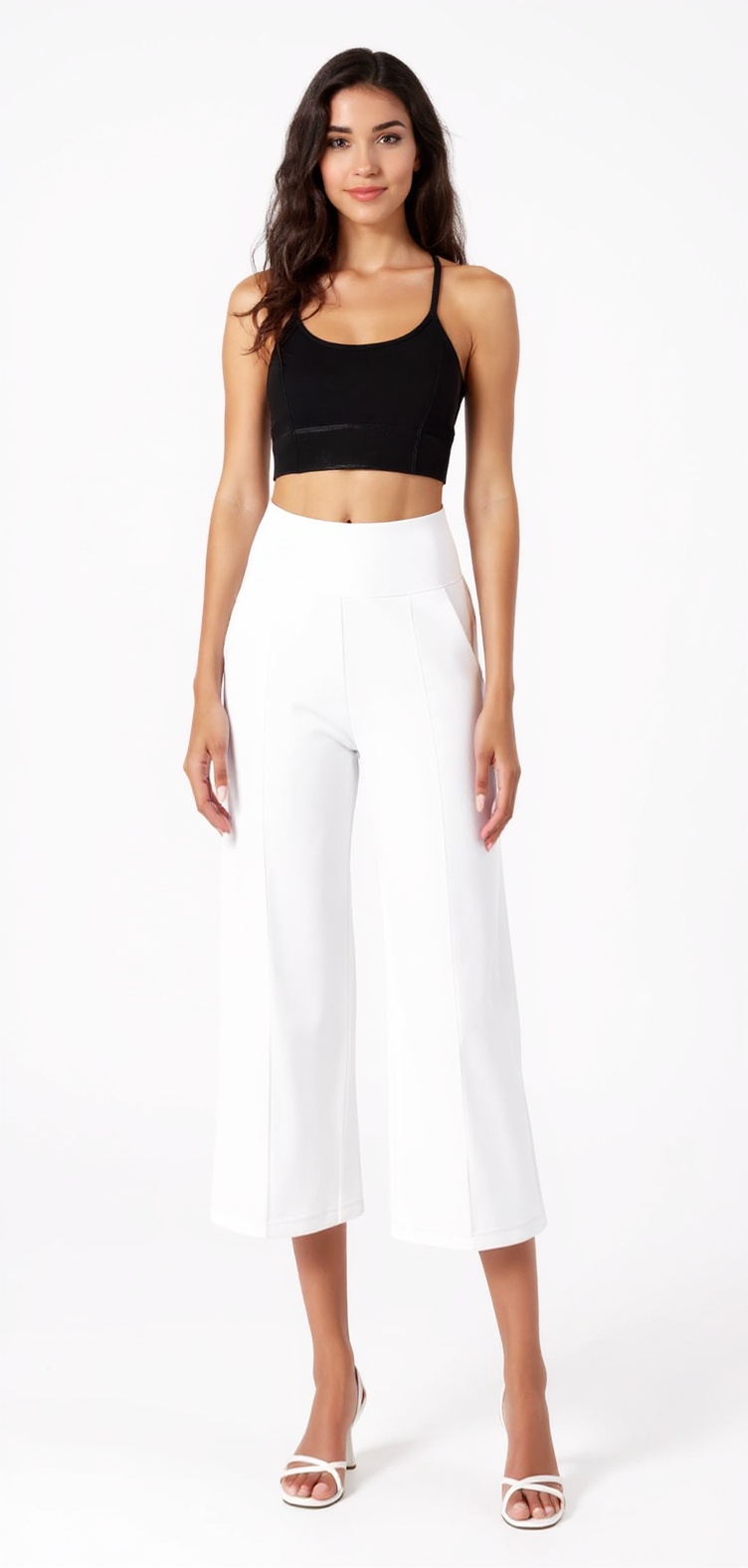 Capri Leggings in White — The Buttery Soft Edit style look